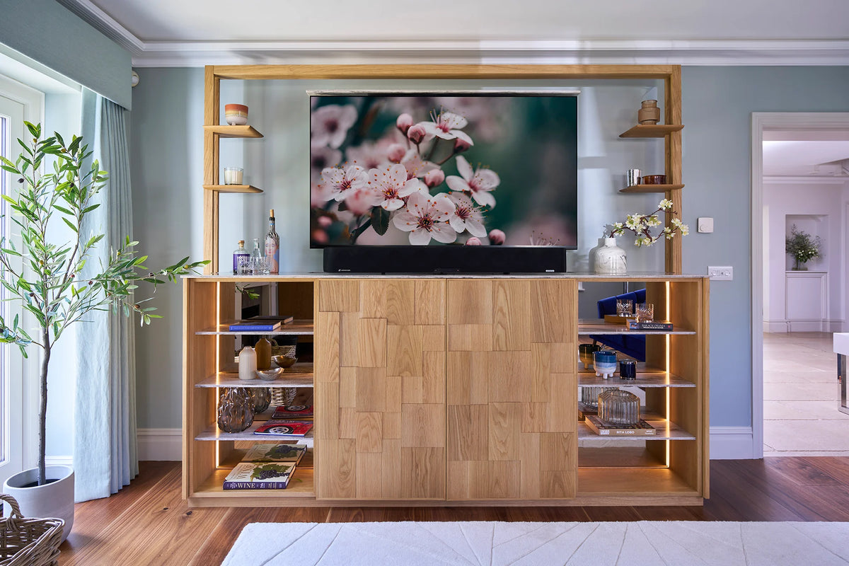 The Blend Sideboard | with Motorised Maior TV Lift
