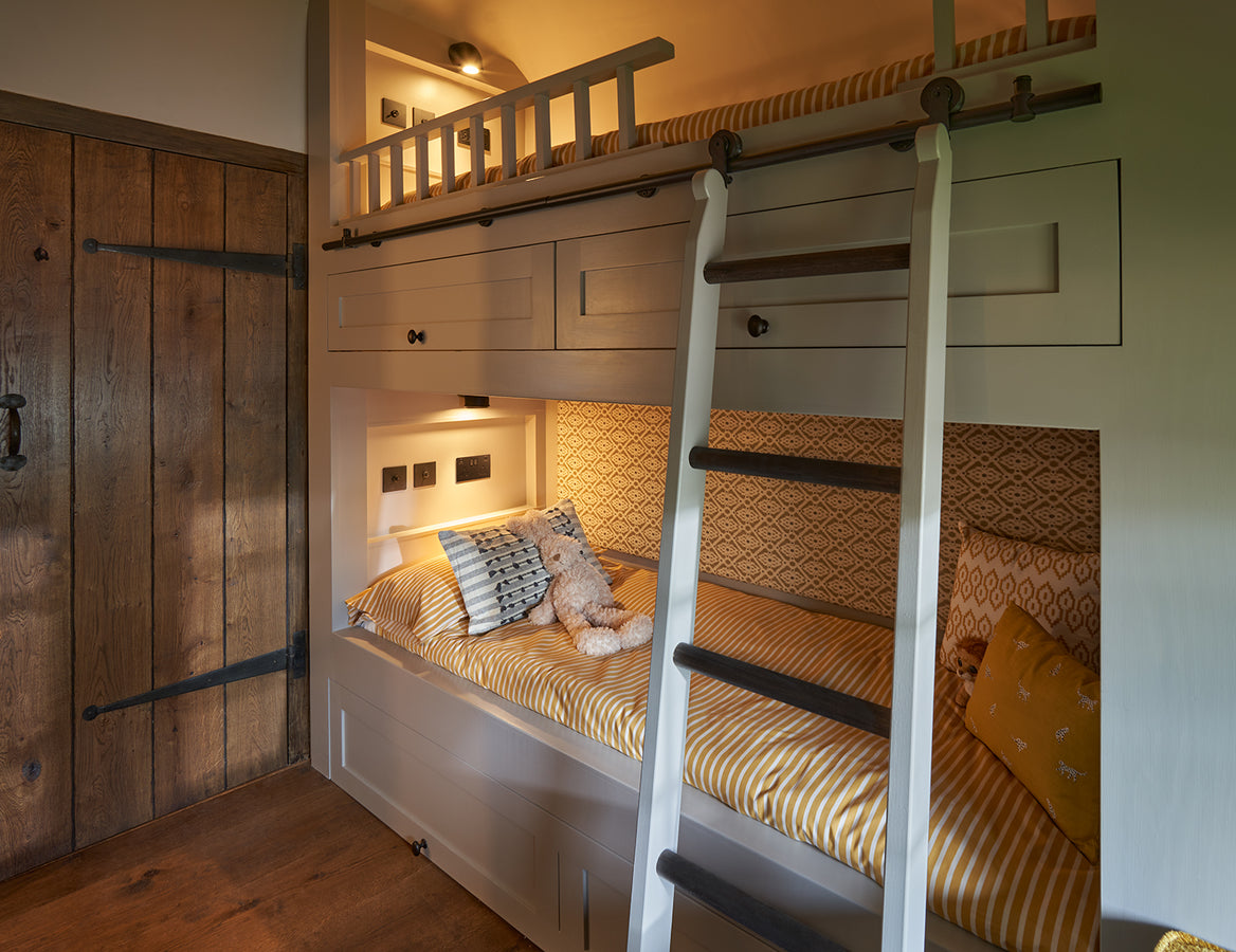 The Classic Bunk Beds | with Storage and Ladder