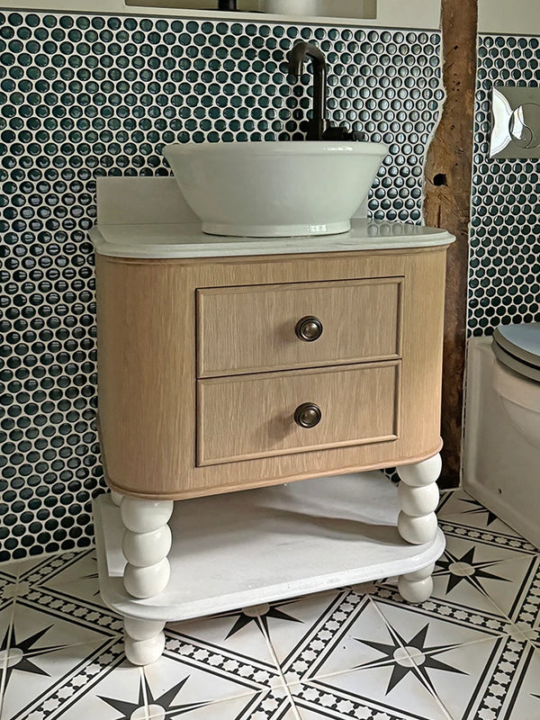 Maidstone - these lovely vanity units we made by our joinery arm for three teenage girls