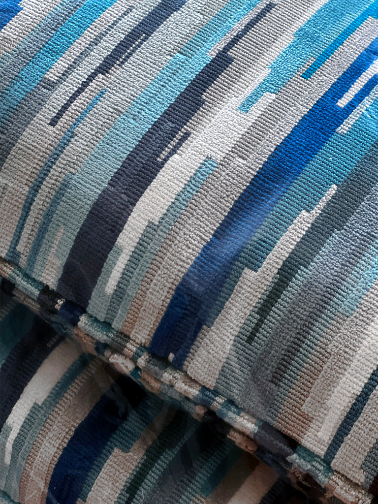 Andover - beautiful self-piped cushions made from Romo fabric